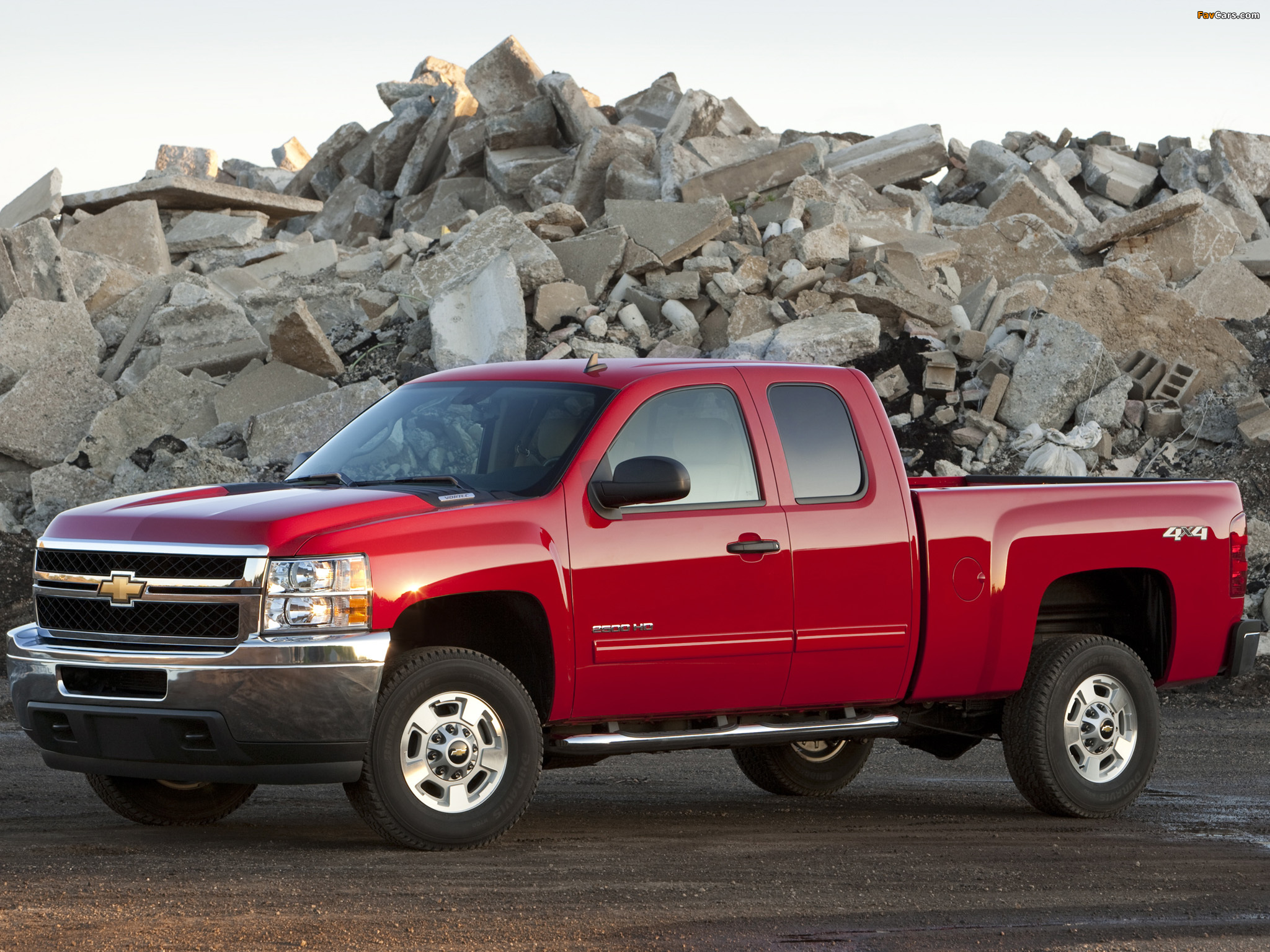 Chevrolet Silverado 2500 HD Extended Cab 2010–13 images (2048 x 1536)