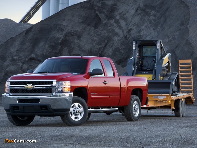 Chevrolet Silverado 2500 HD Extended Cab 2010 pictures (640 x 480)