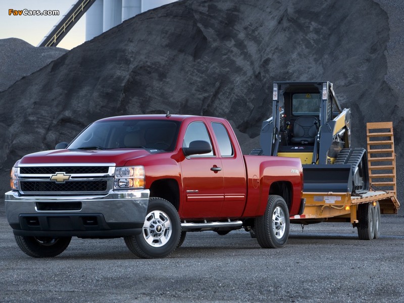 Chevrolet Silverado 2500 HD Extended Cab 2010 pictures (800 x 600)
