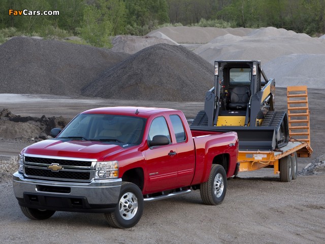 Chevrolet Silverado 2500 HD Extended Cab 2010 wallpapers (640 x 480)