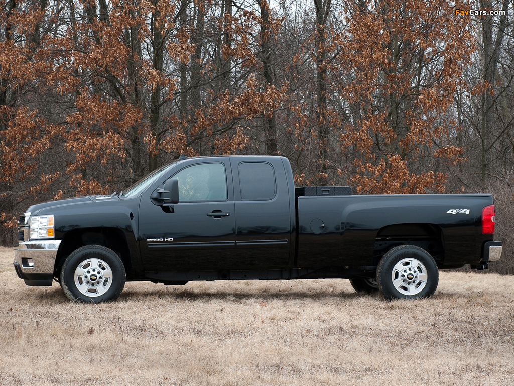 Chevrolet Silverado 2500 HD CNG Extended Cab 2012–13 images (1024 x 768)