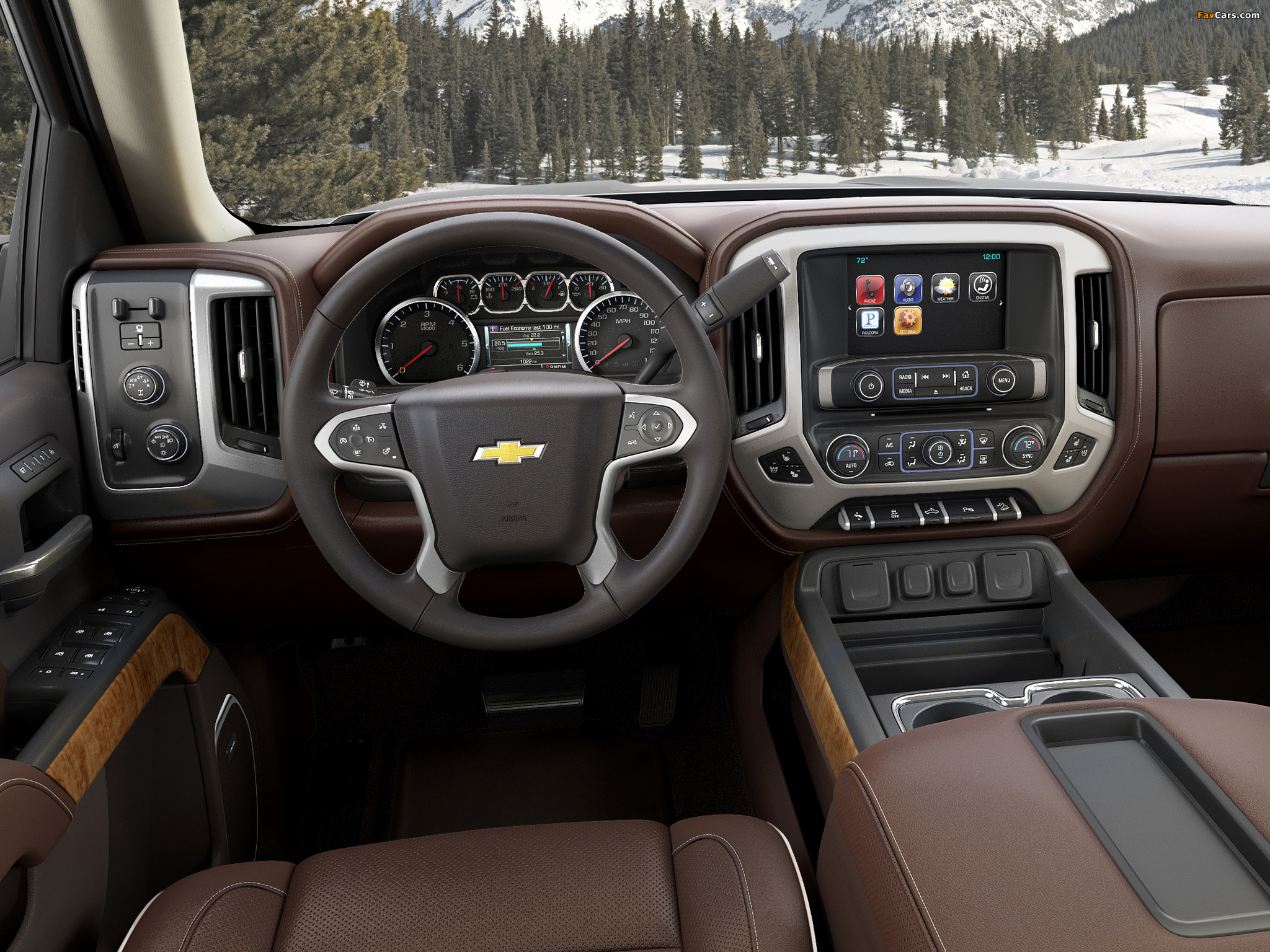 Chevrolet Silverado High Country Crew Cab 2013 images (2048 x 1536)