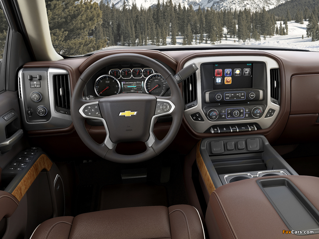 Chevrolet Silverado High Country Crew Cab 2013 images (1024 x 768)