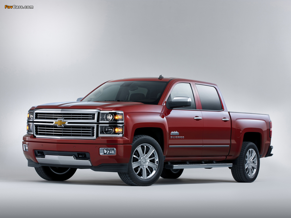 Chevrolet Silverado High Country Crew Cab 2013 photos (1024 x 768)