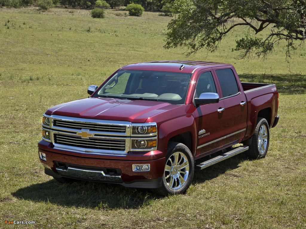 Chevrolet Silverado High Country Crew Cab 2013 photos (1024 x 768)