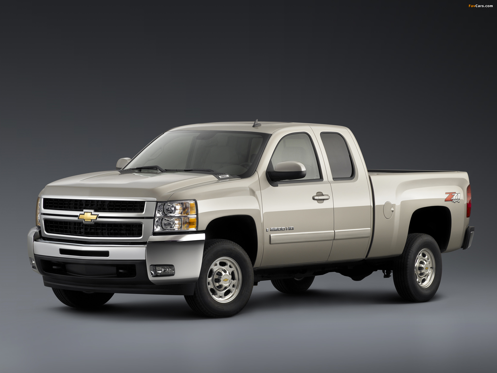 Images of Chevrolet Silverado 2500 HD Z71 Extended Cab 2007–10 (2048 x 1536)