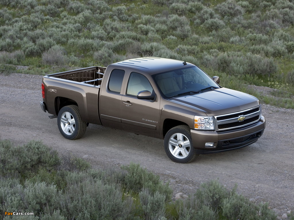 Images of Chevrolet Silverado Extended Cab 2007–13 (1024 x 768)