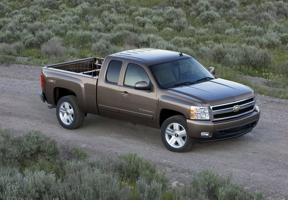 Images of Chevrolet Silverado Extended Cab 2007–13