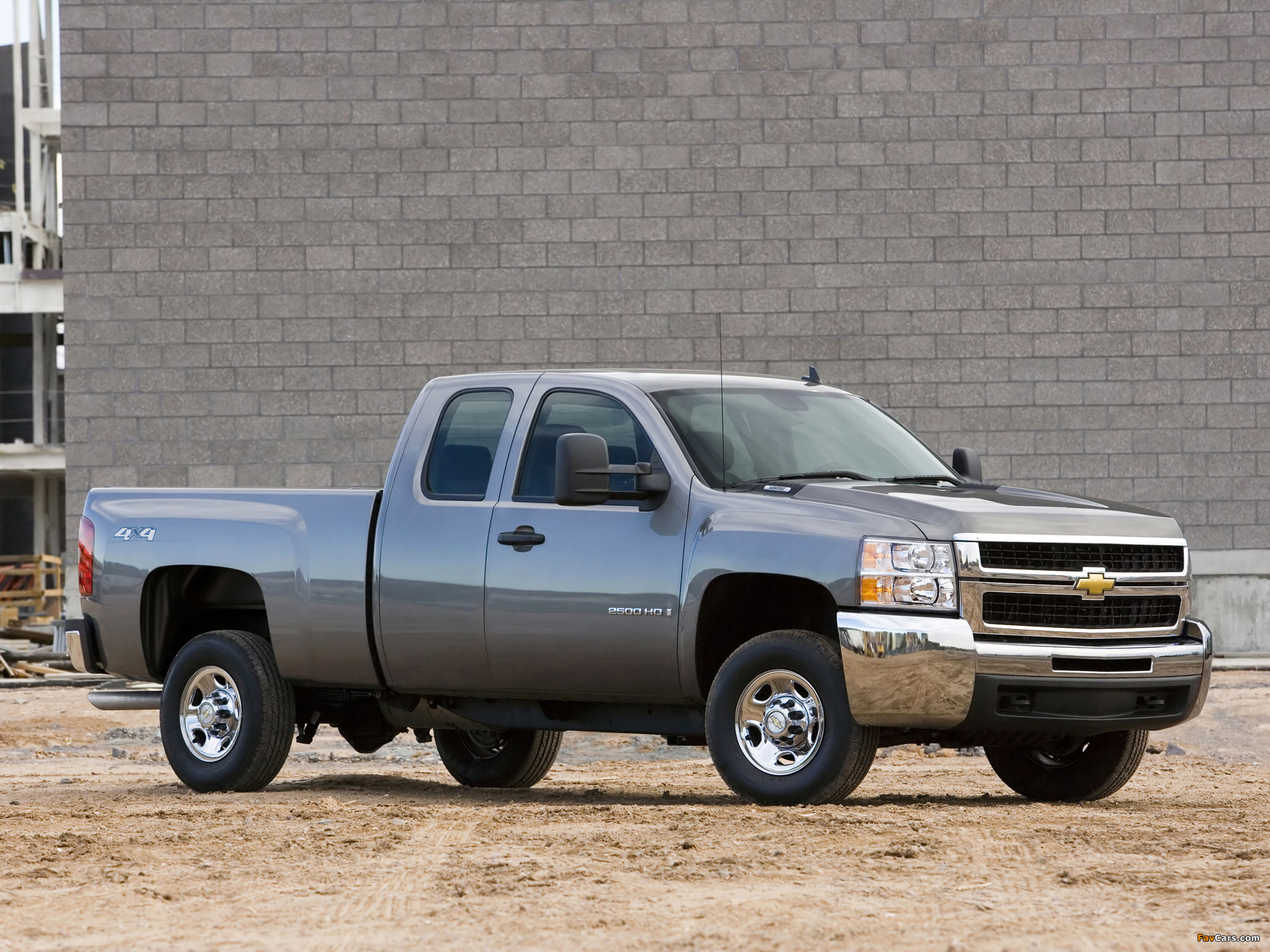 Images of Chevrolet Silverado 2500 HD Extended Cab 2007–10 (2048 x 1536)