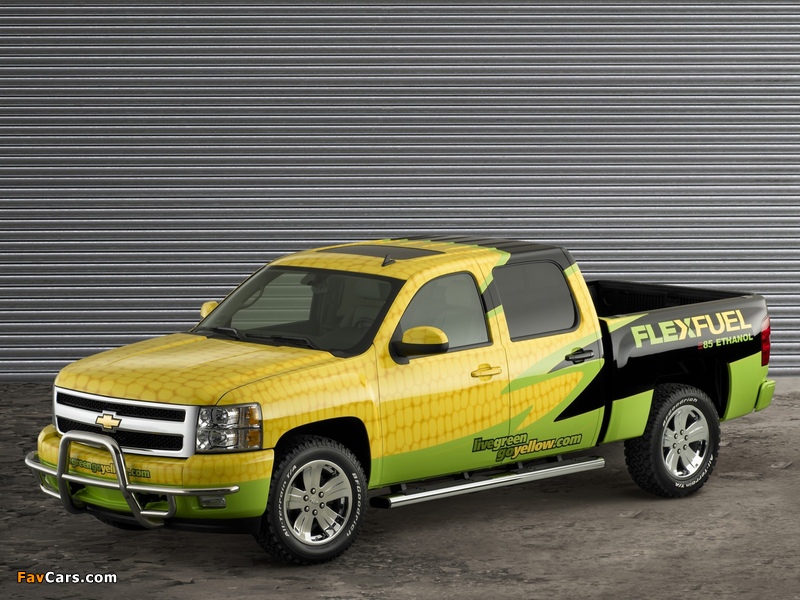 Photos of Chevrolet Silverado E85 Handyman Concept 2006 (800 x 600)