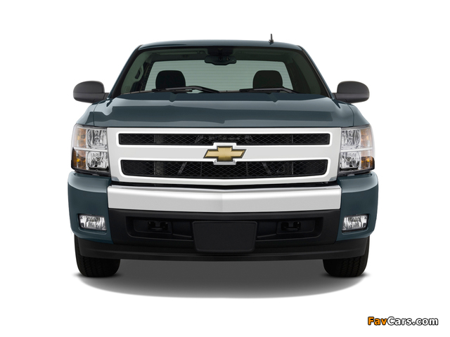 Photos of Chevrolet Silverado Regular Cab 2007–13 (640 x 480)