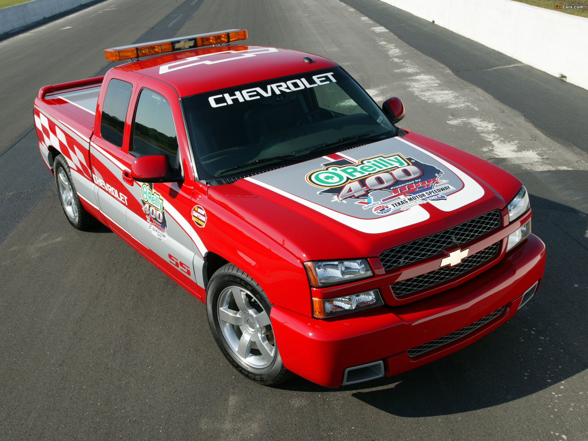 Pictures of Chevrolet Silverado SS Extended Cab OReilly 400 Pace Truck 2003 (2048 x 1536)