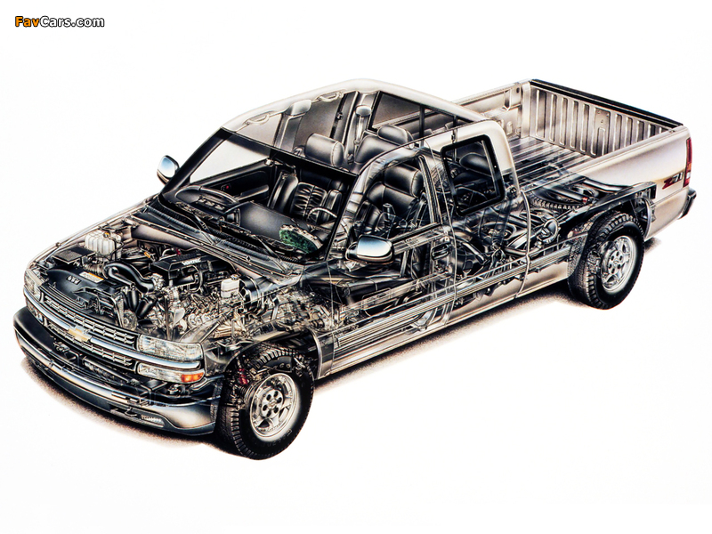 Pictures of Chevrolet Silverado Z71 Extended Cab 1999–2002 (800 x 600)