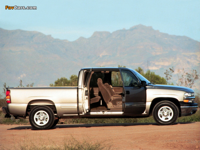 Pictures of Chevrolet Silverado Extended Cab 1999–2002 (640 x 480)