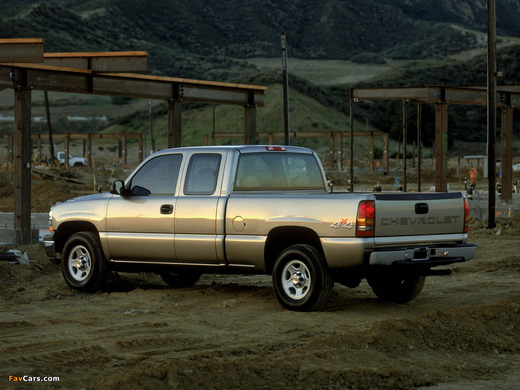 Pictures of Chevrolet Silverado Extended Cab 1999–2002 (1024 x 768)