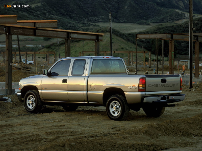 Pictures of Chevrolet Silverado Extended Cab 1999–2002 (800 x 600)