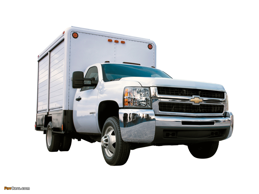 Pictures of Chevrolet Silverado 3500 Regular Cab 2007–10 (1024 x 768)