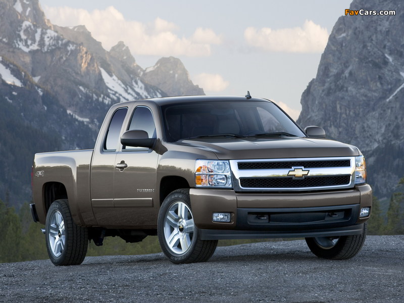 Pictures of Chevrolet Silverado Extended Cab 2007–13 (800 x 600)