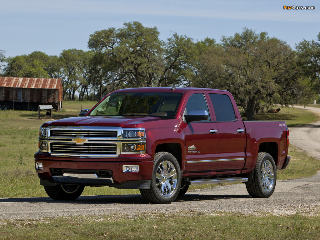 Pictures of Chevrolet Silverado High Country Crew Cab 2013 (1024 x 768)