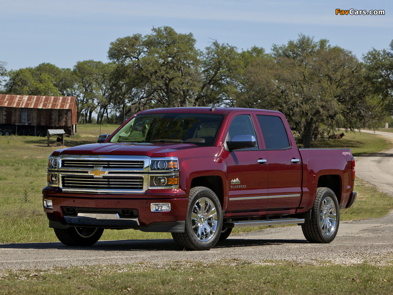 Pictures of Chevrolet Silverado High Country Crew Cab 2013 (800 x 600)