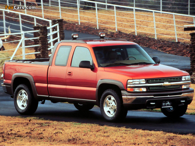 Chevrolet Silverado Show Truck 1999 wallpapers (640 x 480)