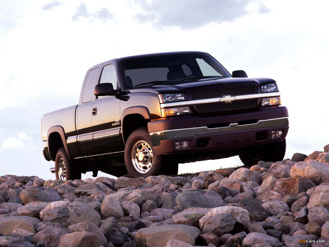 Chevrolet Silverado 2500 HD Extended Cab 2002–07 wallpapers (1280 x 960)