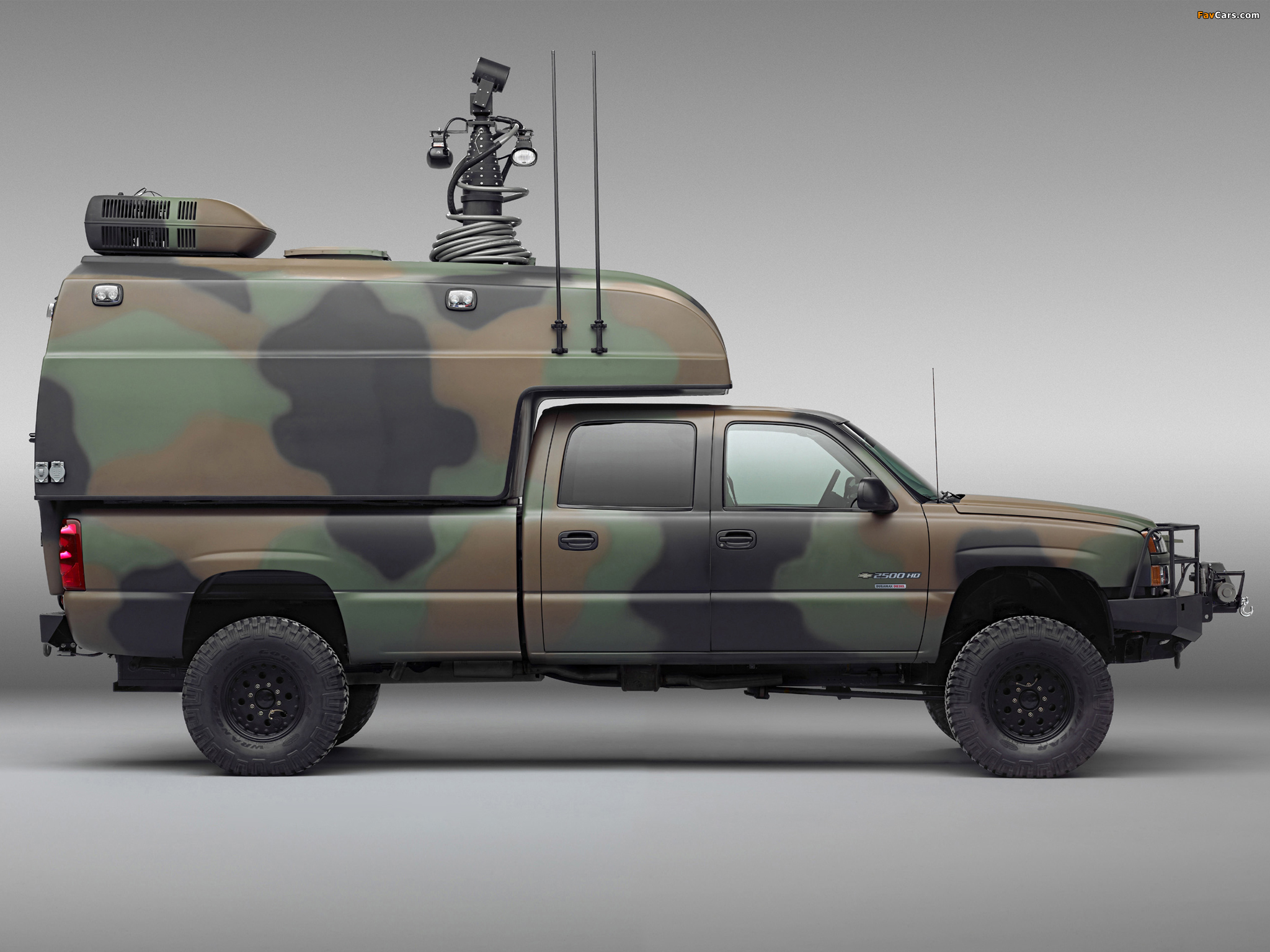 Chevrolet Silverado Military Vehicle 2004–07 wallpapers (2048 x 1536)