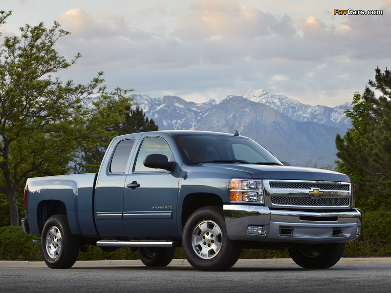 Chevrolet Silverado Extended Cab 2007–13 wallpapers (800 x 600)