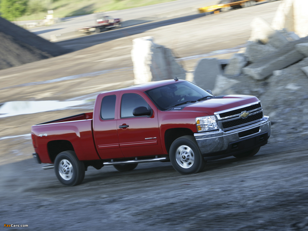 Chevrolet Silverado 2500 HD Extended Cab 2010–13 wallpapers (1280 x 960)