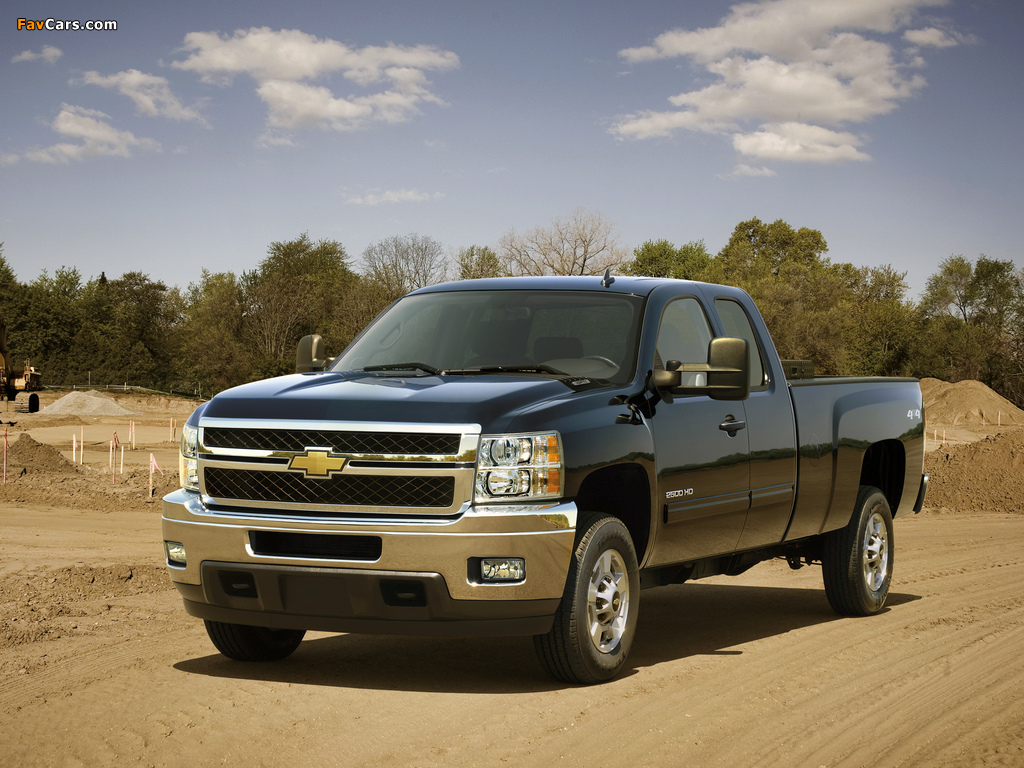 Chevrolet Silverado 2500 HD CNG Extended Cab 2012–13 wallpapers (1024 x 768)