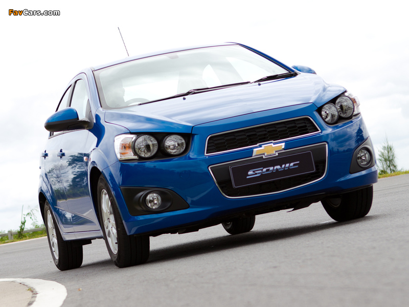Chevrolet Sonic Sedan TH-spec 2012 pictures (800 x 600)
