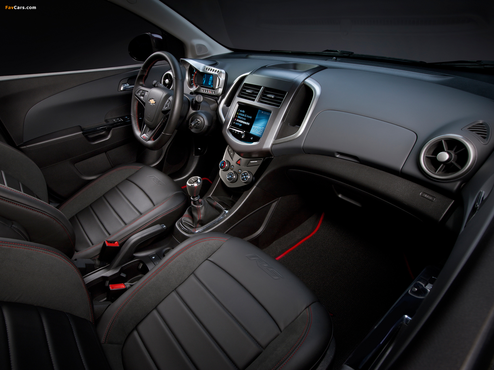 Chevrolet Sonic RS 2012 pictures (1600 x 1200)