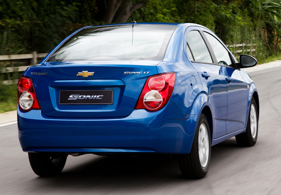Images of Chevrolet Sonic Sedan TH-spec 2012