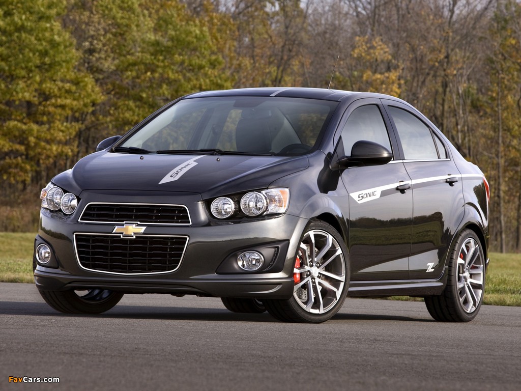 Photos of Chevrolet Sonic Z-Spec Sedan Concept 2011 (1024 x 768)