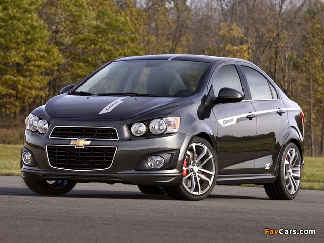 Photos of Chevrolet Sonic Z-Spec Sedan Concept 2011 (640 x 480)