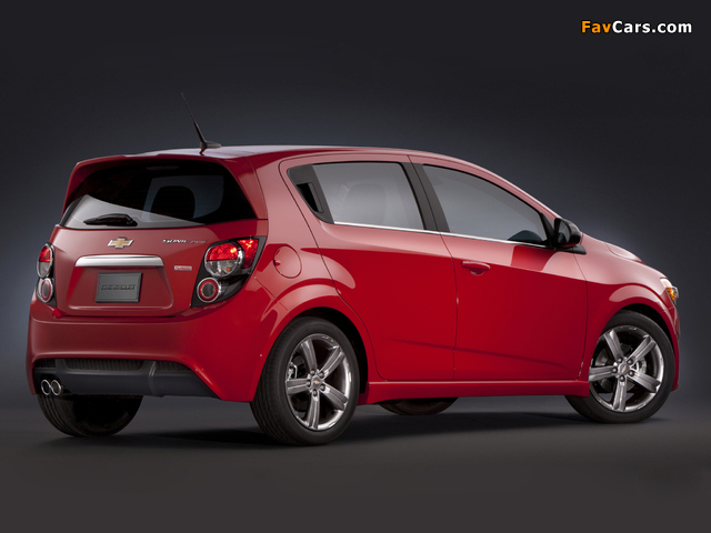 Photos of Chevrolet Sonic RS 2012 (640 x 480)