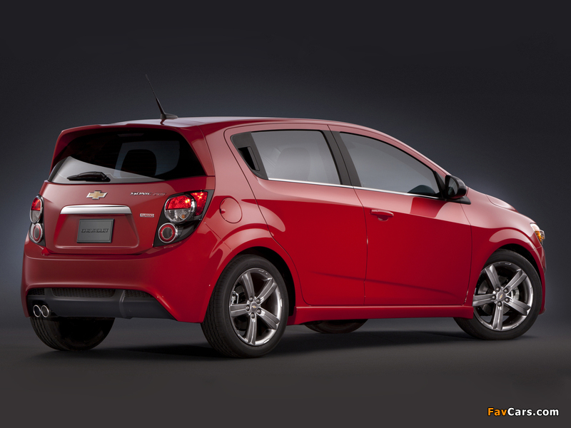 Photos of Chevrolet Sonic RS 2012 (800 x 600)