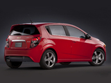 Photos of Chevrolet Sonic RS 2012