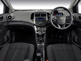 Pictures of Chevrolet Sonic 5-door ZA-spec 2011