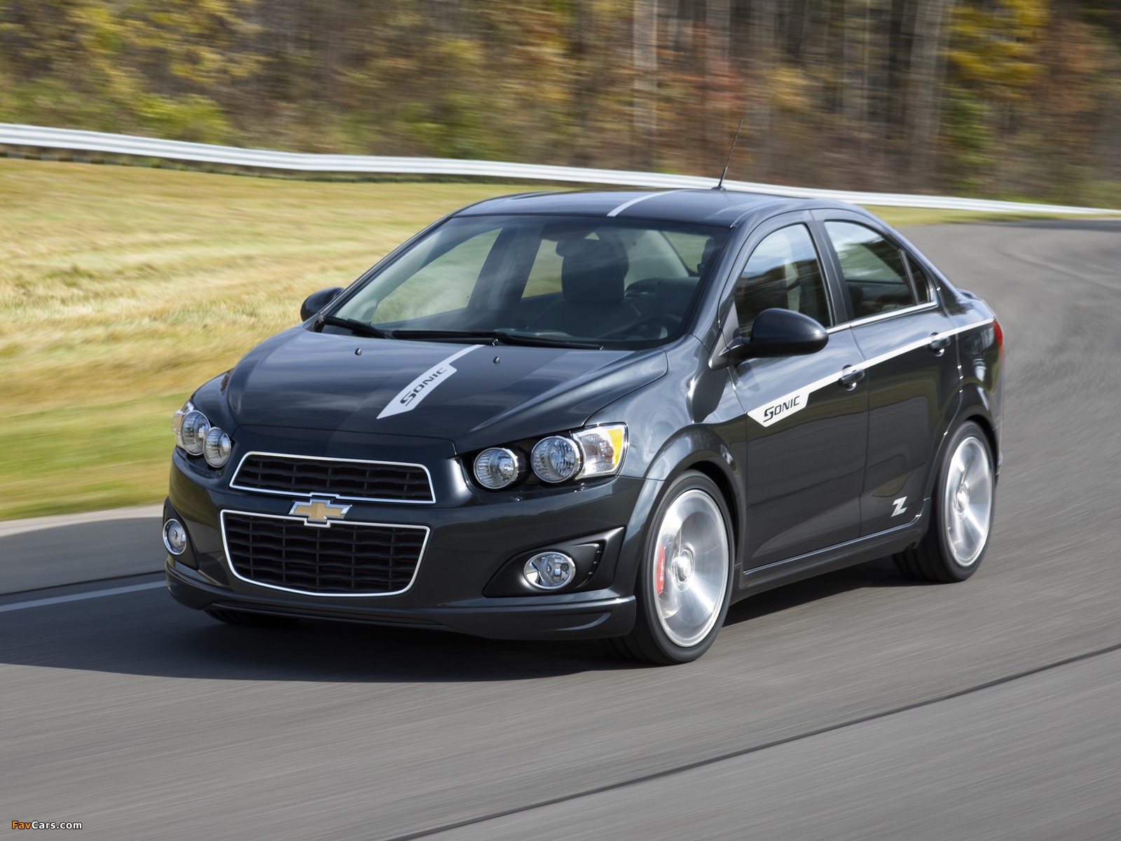 Chevrolet Sonic Z-Spec Sedan Concept 2011 wallpapers (1600 x 1200)