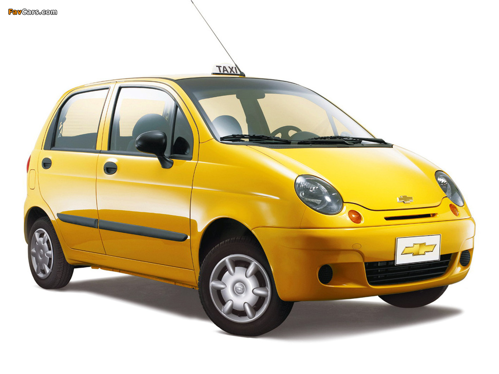 Chevrolet Spark Taxi (M150) 2003–11 wallpapers (1024 x 768)