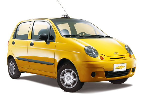 Chevrolet Spark Taxi (M150) 2003–11 wallpapers