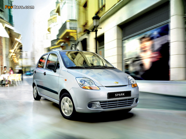 Chevrolet Spark (M200) 2005–07 photos (640 x 480)