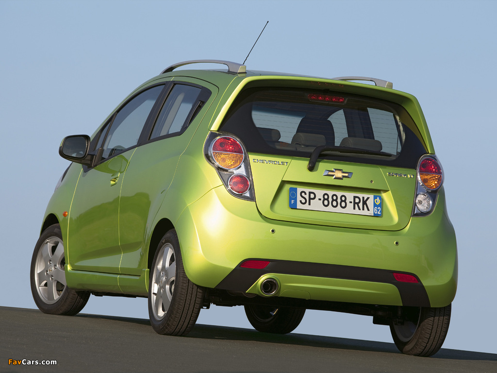 Chevrolet Spark (M300) 2010 wallpapers (1024 x 768)