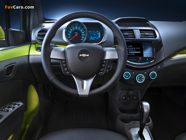 Images of Chevrolet Spark US-spec (M300) 2012 (640 x 480)