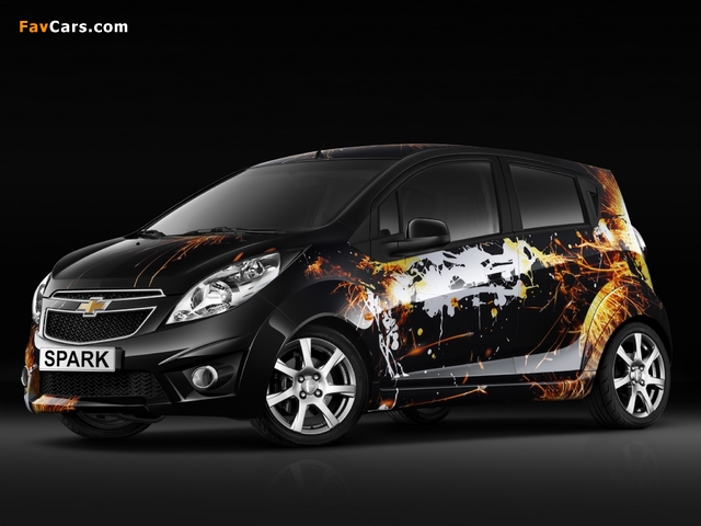 Pictures of Chevrolet Spark by Jose Rocha (M300) 2010 (640 x 480)