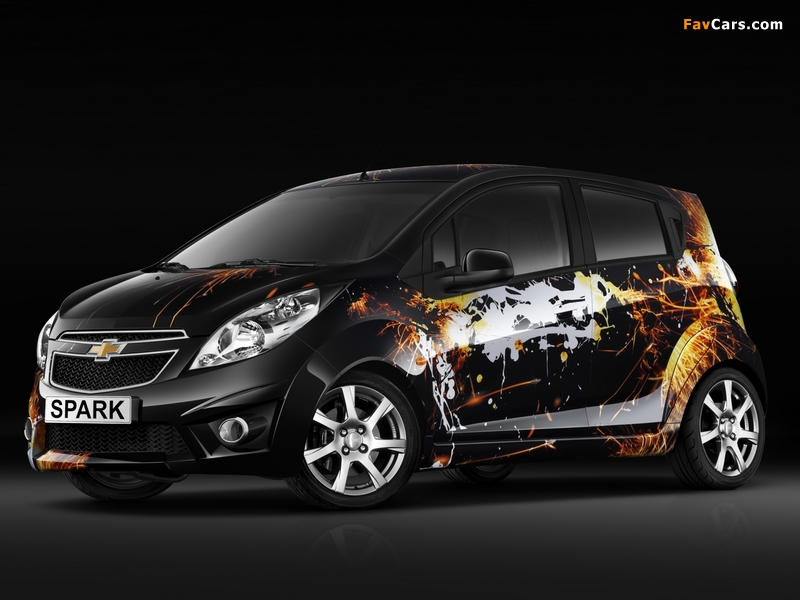 Pictures of Chevrolet Spark by Jose Rocha (M300) 2010 (800 x 600)