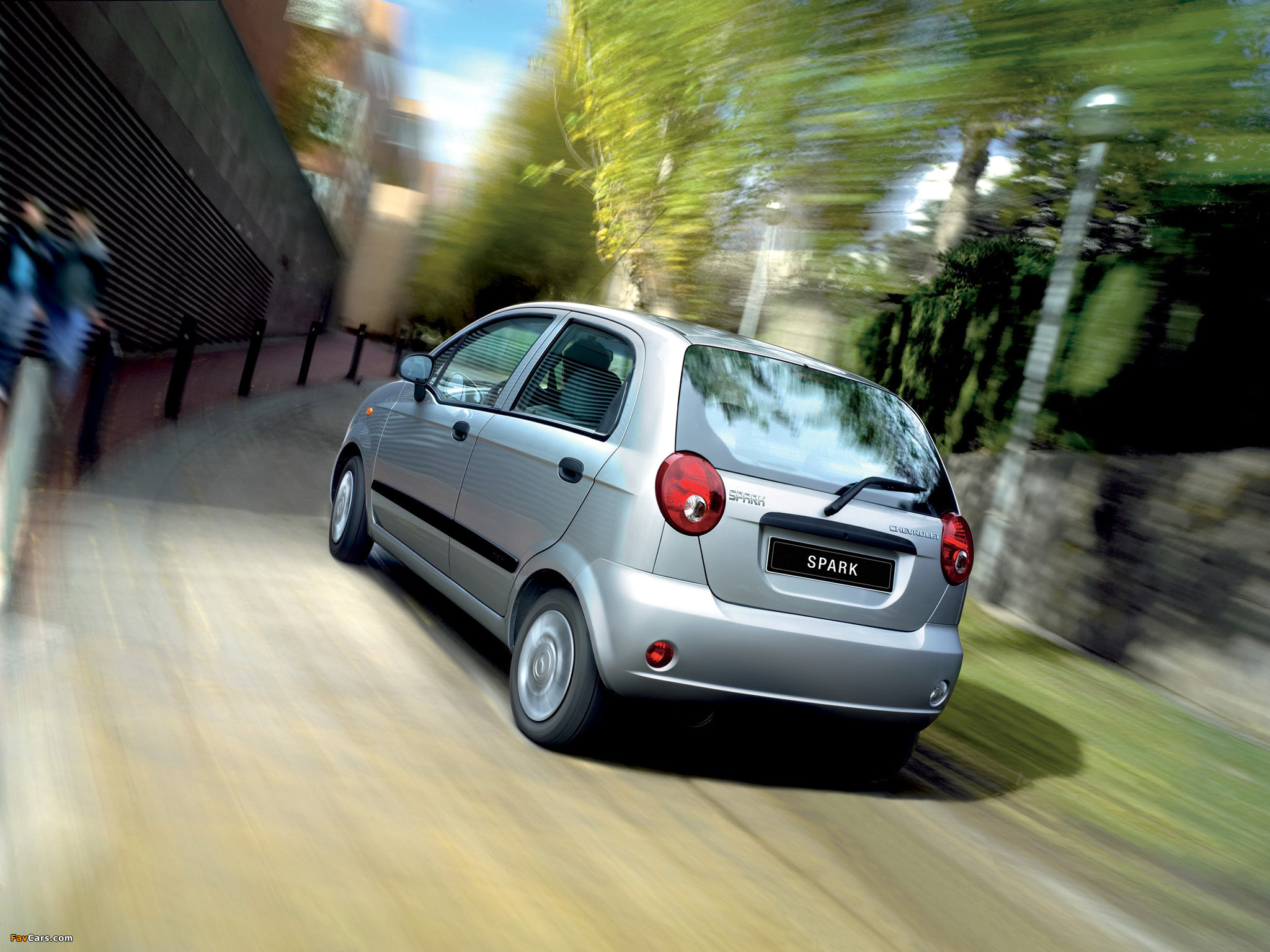 Chevrolet Spark (M200) 2005–07 wallpapers (2048 x 1536)