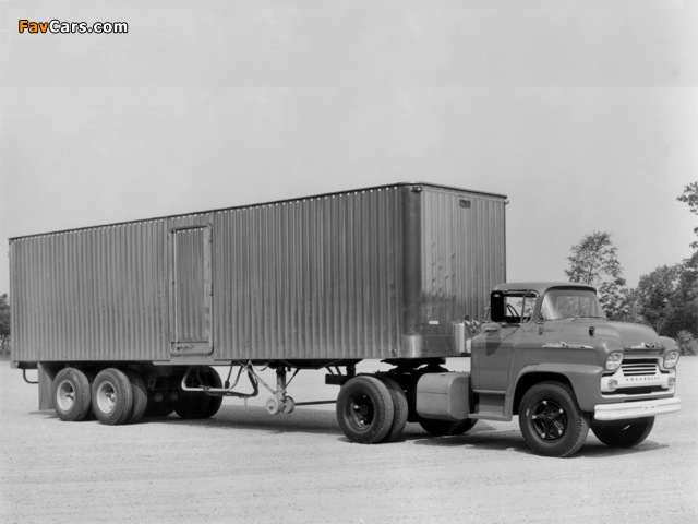 Chevrolet Spartan 90 Chassis Cab 1958 images (640 x 480)