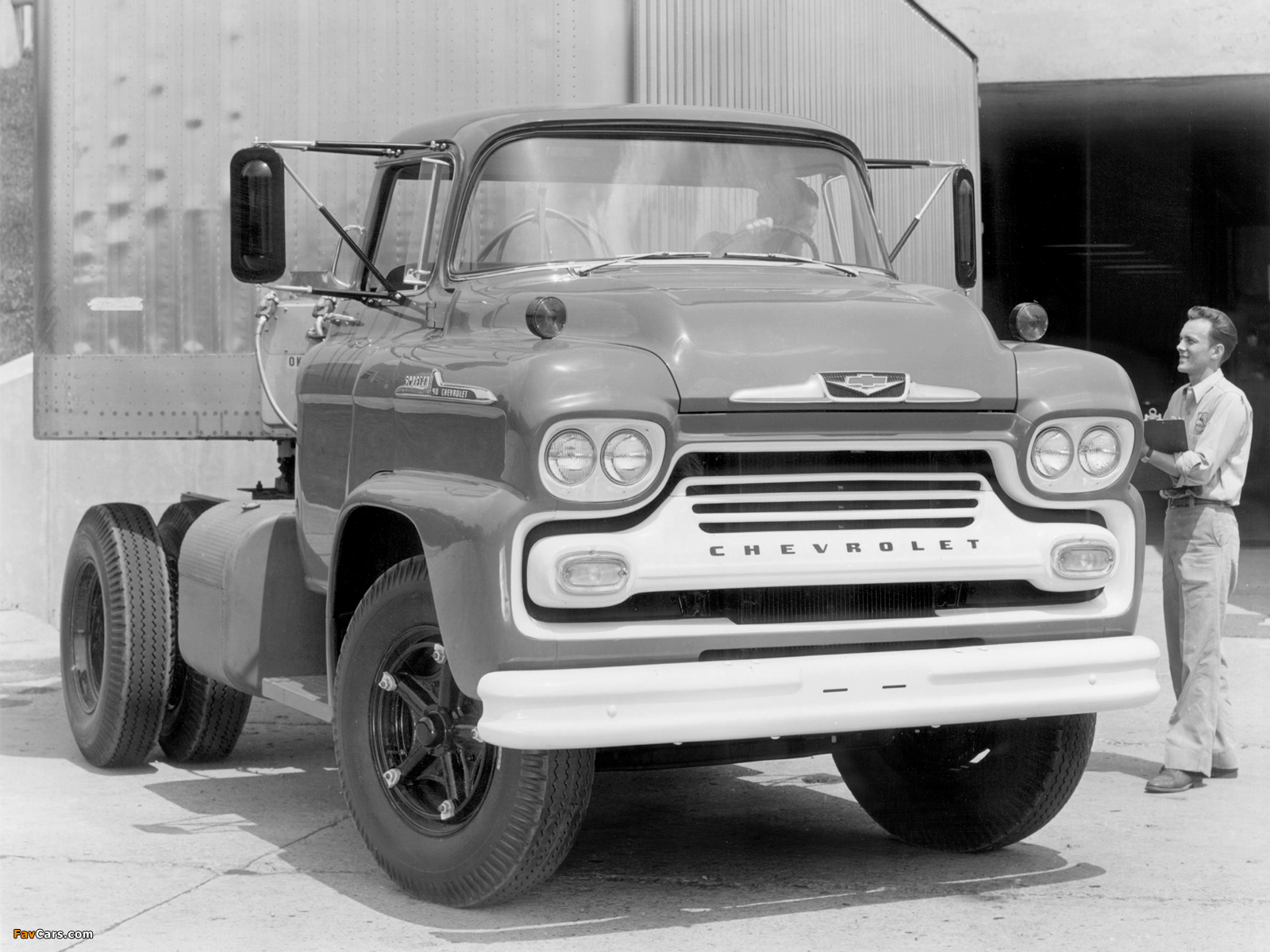 Chevrolet Spartan 90 Chassis Cab 1958 wallpapers (1600 x 1200)